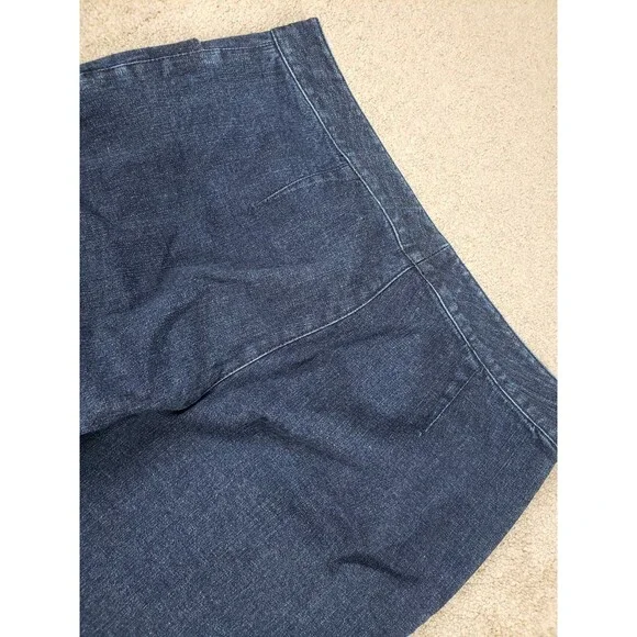 Ralph Lauren Vtg Women’s Blue Jeans Straight Waist Buckle Metallic Hardware 10 - Picture 4 of 12